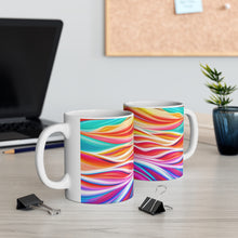 Load image into Gallery viewer, Pastel Sea-life Sunset #4 Ceramic Mug 11oz mug AI-Generated Artwork