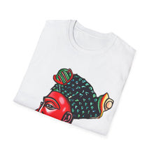 Load image into Gallery viewer, Colors of Africa Warrior King #6 Unisex Softstyle Short Sleeve Crewneck T-Shirt