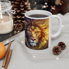 Load image into Gallery viewer, Lion Gentle and Fierce #1 Mug 11oz mug AI-Generated Artwork