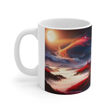 Load image into Gallery viewer, Nothing but True Love at Sunset #4 11oz mug AI-Generated Artwork