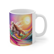 Load image into Gallery viewer, I Dream of Unicorns & Butterflies Design #1 Ceramic 11oz Coffee Mug AI Generated Image
