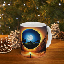 Load image into Gallery viewer, Lunar Full Moon Fantasy Art #10 Ceramic Mug 11oz AI Generated Artwork