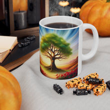 Load image into Gallery viewer, The Family Tree Foundation for Joy #3 11oz mug AI-Generated Artwork