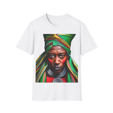 Load image into Gallery viewer, Colors of Africa Warrior King #3 Unisex Softstyle Short Sleeve Crewneck T-Shirt