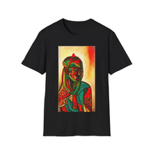 Load image into Gallery viewer, Colors of Africa Warrior King #10 Unisex Softstyle Short Sleeve Crewneck T-Shirt