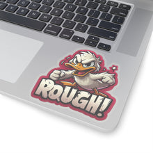 Load image into Gallery viewer, Angry Rough Day Duck Vinyl Stickers, Laptop, Journal, Whimsical, Humor #8
