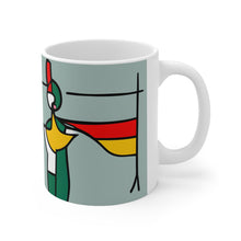 Load image into Gallery viewer, Colors of Africa Solo Dance #5 11oz AI Decorative Coffee Mug
