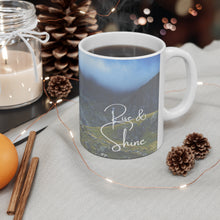 Load image into Gallery viewer, Rise and Shine #3 Ceramic 11oz Decorative Coffee Mug