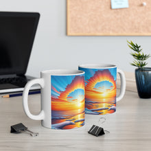Load image into Gallery viewer, And Yet the Sun Rises Ceramic Mug 11oz AI Generated