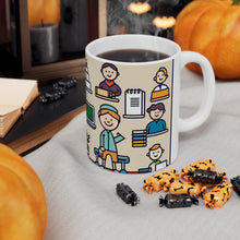 Load image into Gallery viewer, Professional Worker Teachers #9 Ceramic 11oz Mug AI Artwork