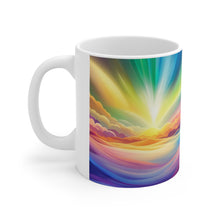 Load image into Gallery viewer, The Beauty of Pastel Colors Skyburst Mug 11oz mug AI-Generated Artwork