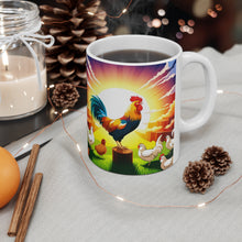 Load image into Gallery viewer, Rise and Shine #40 Ceramic 11oz AI Decorative Coffee Mug