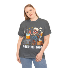 Load image into Gallery viewer, Beer Crafter Beer IQ: 1000 Brewing T-Shirt 100% Cotton Classic Fit