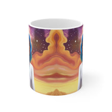 Load image into Gallery viewer, Beyond the Universe Female Queen #2 Mug 11oz mug AI-Generated Artwork