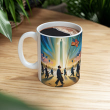 Load image into Gallery viewer, Civil Rights Movement for Peace & Equality #6 Mug AI-Generated Artwork 11oz mug