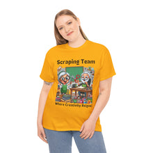 Load image into Gallery viewer, Scraping Team: Where Creativity Reigns, Scrapbooking 100% Cotton Classic T-shirt