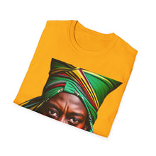 Load image into Gallery viewer, Colors of Africa Warrior King #3 Unisex Softstyle Short Sleeve Crewneck T-Shirt