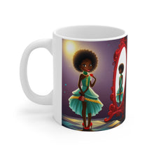 Load image into Gallery viewer, Playing Dress up Just Like Mommie #14 Mug 11oz mug AI-Generated Artwork