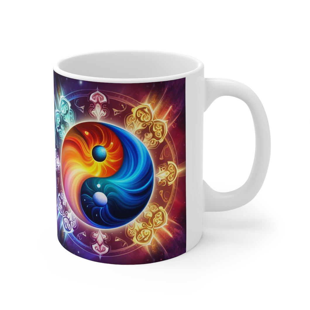 In all her Infinite Beauty Illusion #1 Mug  AI-Generated Artwork 11oz mug