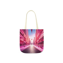 Load image into Gallery viewer, Pink Heart Series #8 Fashion Graphic Print Trendy 100% Polyester Canvas Tote Bag AI Image