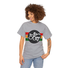 Load image into Gallery viewer, Musewear Sports Her King Unisex Heavy Cotton Crewneck T-Shirt