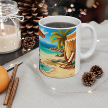 Load image into Gallery viewer, Tropical Beach Paradise #5 Mug 11oz mug AI-Generated Artwork