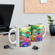 Load image into Gallery viewer, A Menagerie of Sea-Life #7 Ceramic Mug 11oz AI Generated Artwork