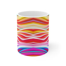 Load image into Gallery viewer, Pastel Sea-life Sunset #4 Ceramic Mug 11oz mug AI-Generated Artwork
