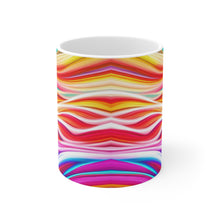 Load image into Gallery viewer, Pastel Sea-life Sunset #4 Ceramic Mug 11oz mug AI-Generated Artwork