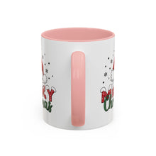 Load image into Gallery viewer, Mug - Merry Christmas Santa Hat Accent Coffee Mug (11, 15oz)
