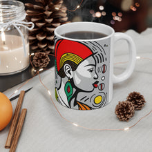 Load image into Gallery viewer, Colors of Africa Queen Sista #10 11oz AI Decorative Coffee Mug