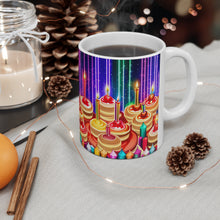Load image into Gallery viewer, Happy Birthday Candles #17 Ceramic 11oz Mug AI-Generated Artwork
