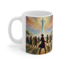 Load image into Gallery viewer, Civil Rights Movement for Peace &amp; Equality #9 Mug AI-Generated Artwork 11oz mug
