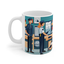 Load image into Gallery viewer, Professional Worker Police Officer #2 Ceramic 11oz Mug AI-Generated Artwork
