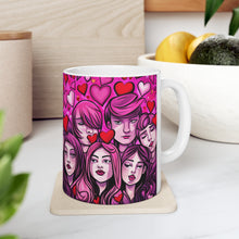 Load image into Gallery viewer, Valentine's Day From The Pink Heart #15 Mug 11oz mug AI-Generated Artwork