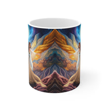 Load image into Gallery viewer, Majestic Angel in all her Splendor Mug 11oz mug AI-Generated Artwork