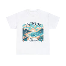 Load image into Gallery viewer, Saltwater Heals Everything Tropical Beach Saltwater Therapy