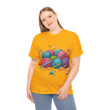 Load image into Gallery viewer, Crafter Knitting Yarn Balls T-Shirt 100% Cotton