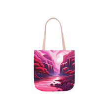 Load image into Gallery viewer, Pink Heart Series #2  Fashion Graphic Print Trendy 100% Polyester Canvas Tote Bag AI Image