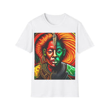Load image into Gallery viewer, Colors of Africa Warrior King #12 Unisex Softstyle Short Sleeve Crewneck T-Shirt