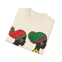 Load image into Gallery viewer, Color of Africa Mother & Daughter Unisex Softstyle Short Sleeve Crewneck T-Shirt