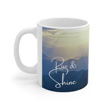 Load image into Gallery viewer, Rise and Shine #1 Ceramic 11oz Decorative Coffee Mug