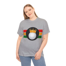 Load image into Gallery viewer, Muse Wearable Sports Golf King Unisex Heavy Cotton Crewneck T-Shirt