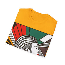 Load image into Gallery viewer, Color of Africa Queen Mother #15 Unisex Softstyle Short Sleeve Crewneck T-Shirt