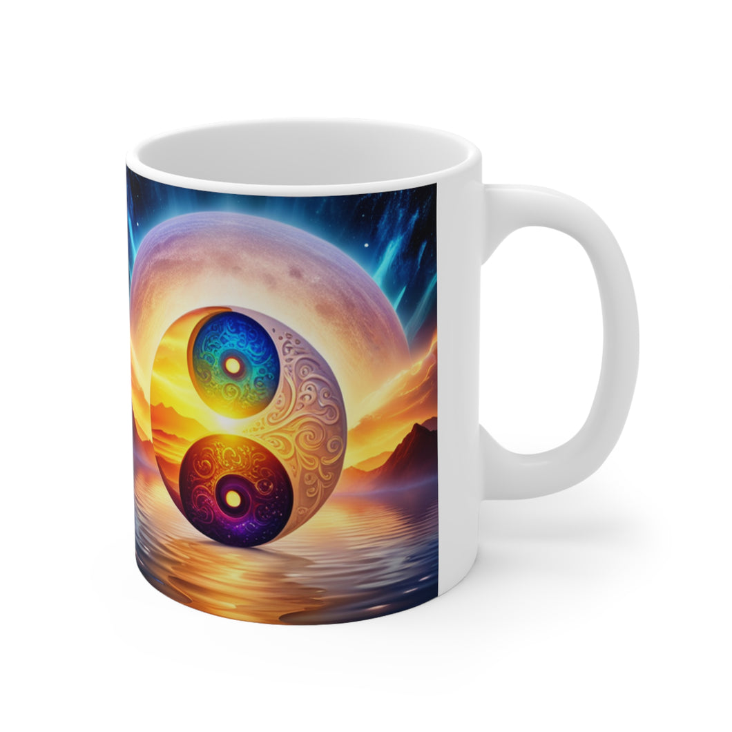In all her Infinite Beauty Illusion #7 Mug  AI-Generated Artwork 11oz mug