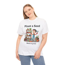 Load image into Gallery viewer, Plant A See Watch it Grow Young Boy 100% Cotton Classic Fit T-shirt