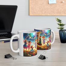 Load image into Gallery viewer, A Place of Peace Children at Play #2 Mug 11oz mug AI-Generated Artwork