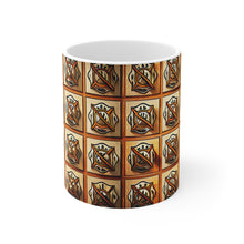 Load image into Gallery viewer, Professional Worker Firefighter #4 Ceramic 11oz Mug AI-Generated Artwork
