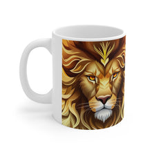 Load image into Gallery viewer, Lion Gentle and Fierce #2 Mug 11oz mug AI-Generated Artwork