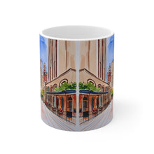 Load image into Gallery viewer, At the Cafe Chicago Magnificent Mile #24 Mug 11oz mug AI-Generated Artwork